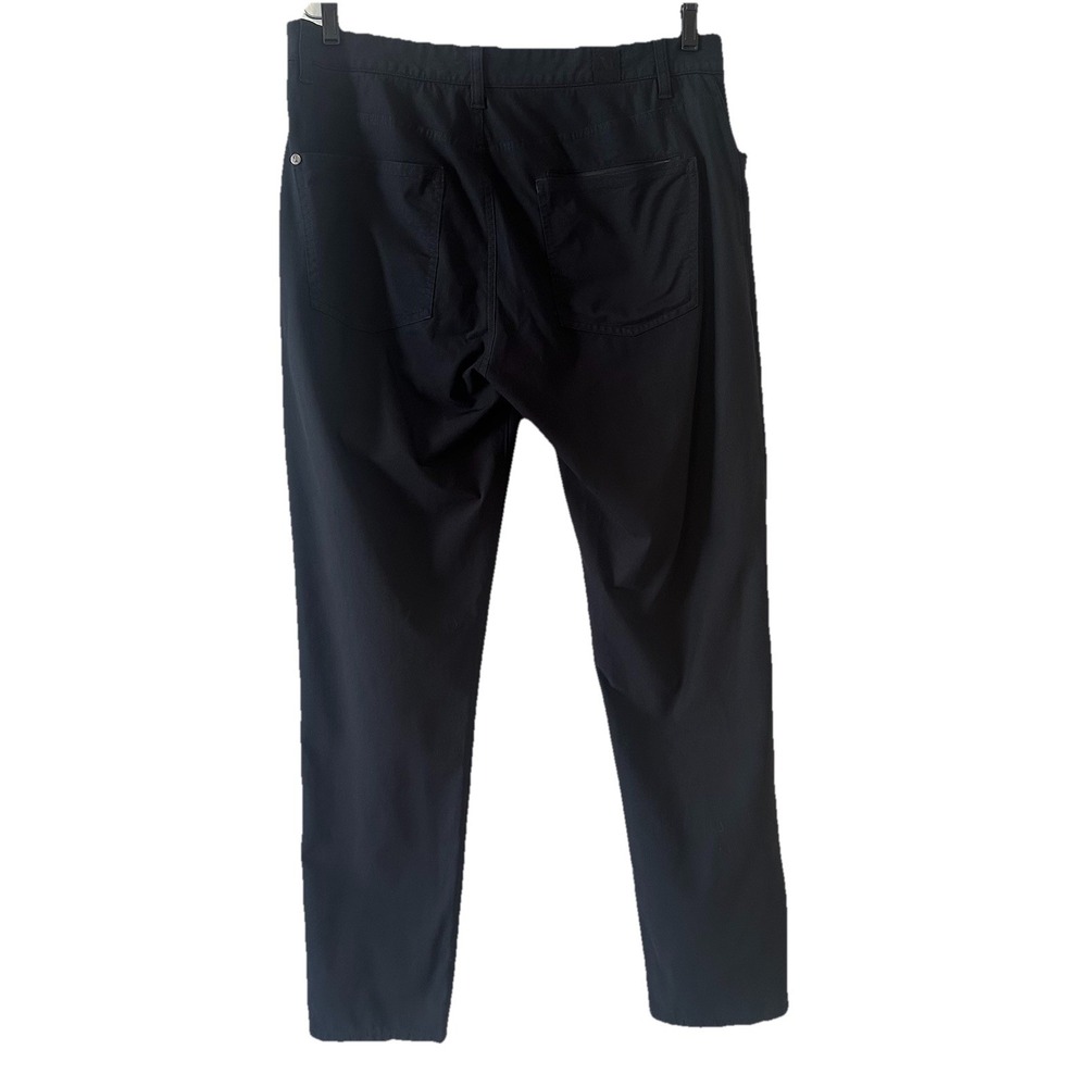Vuori Black Meta Pant Athletic Slim Fit Performance Chino 5 Pocket Mens Sz 33x30 - Picture 7 of 16